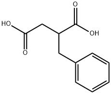 2-Benzylsuccinic acid Structure